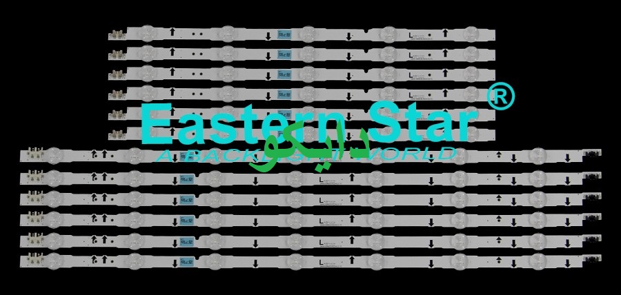 بک لایت تلویزیون سامسونگ 50h5500 - 50h5570 - 50h5030 - 50h5000 - 50h6410 - 50h6350 - 50h6275 - 50h6270 - 50h