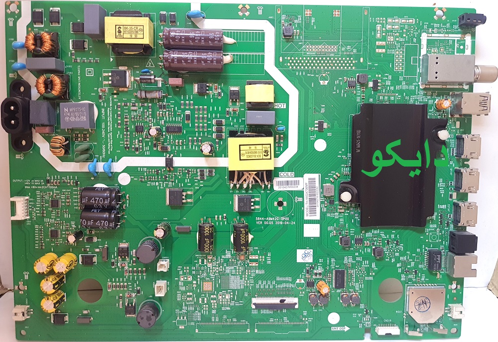 مین برد تلویزیون پاناسونیک 55gx706