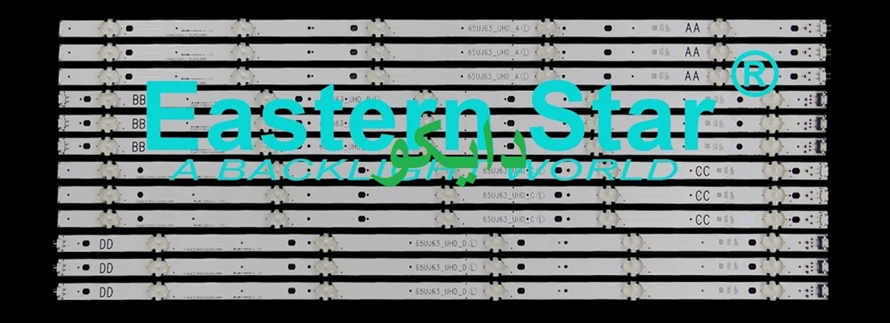 بک لایت تلویزیون ال جی 65uk6100 - 65uk