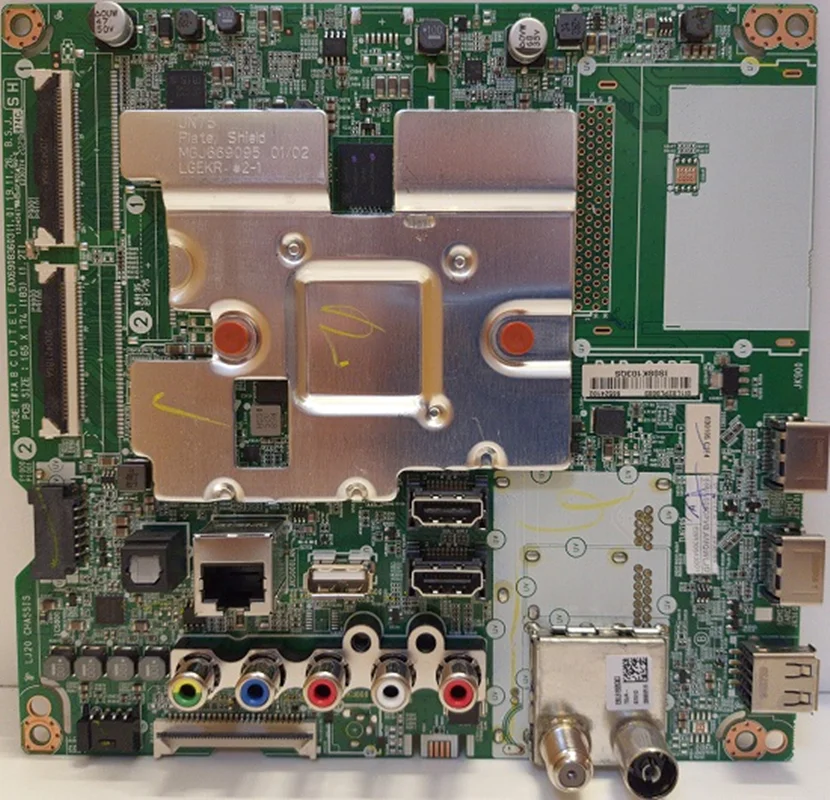 مین برد تلویزیون ال ای دی ال جی مدل 55un8060
