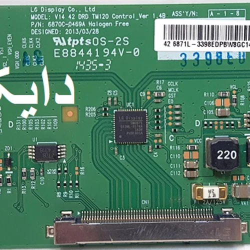 برد تیکان تلویزیون ال ای دی صنام dle-4218
