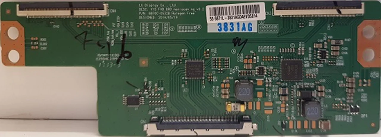 برد تیکان تلویزیون ال ای دی اسنوا مدل 55s37