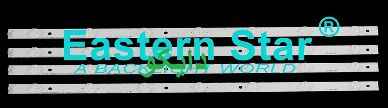 بک لایت تلویزیون هایسنس 55k3300 - 55k3000