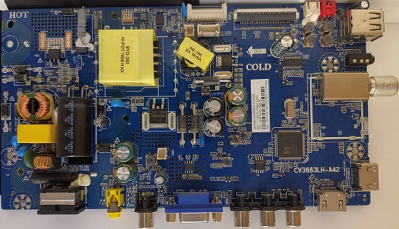 مین برد تلویزیون ال ای دی ایکس ویژن مدل 32xt520