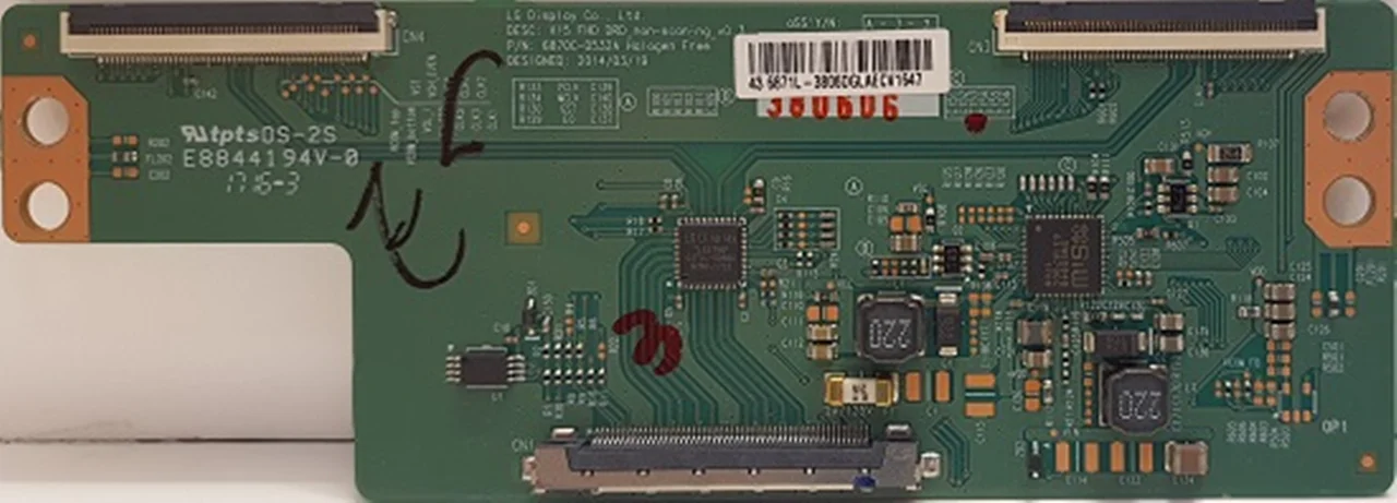 برد تیکان تلویزیون ال ای دی ال جی مدل 43lh547