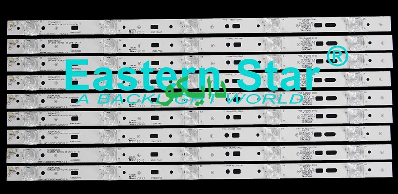 بک لایت تلویزیون اسنوا 43s44 - 43s30