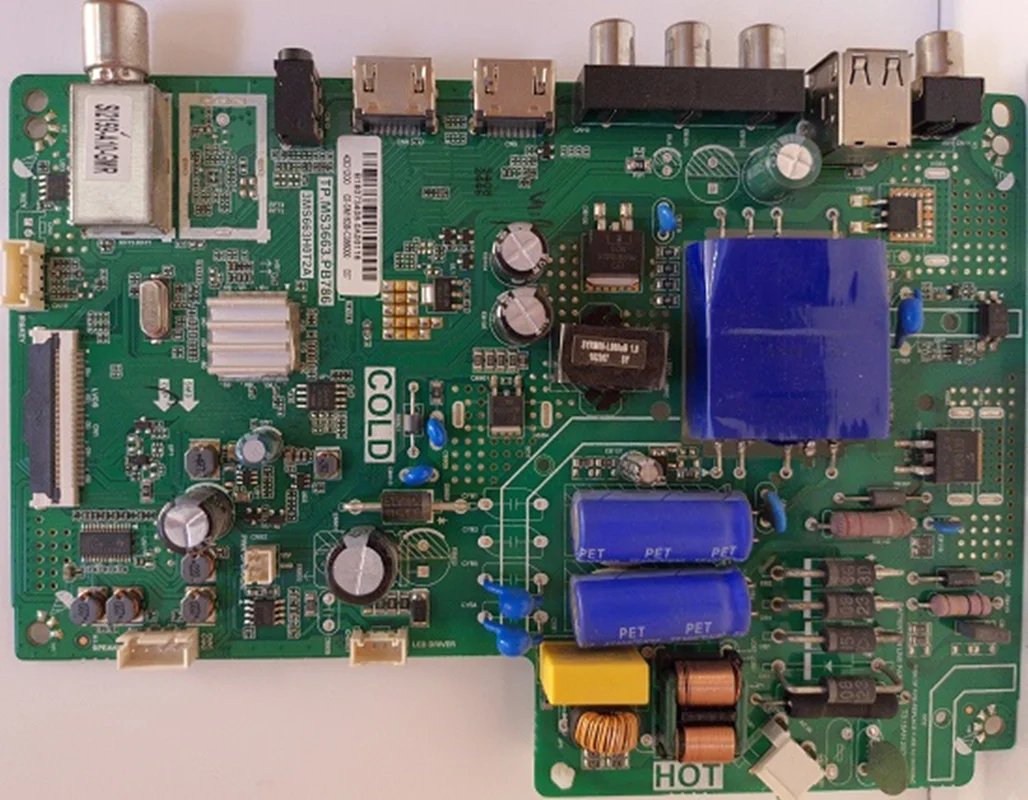 مین برد تلویزیون ال ای دی مجیک مدل 43d1300